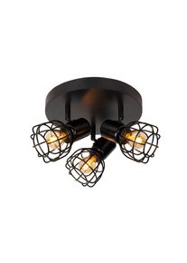 Plafonnier Lucide FILOX Noir, 1 lumi&egrave;re