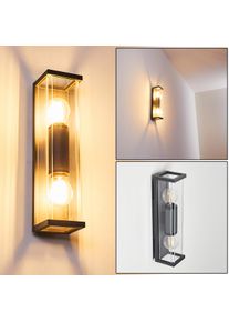 hofstein Applique murale d'ext&eacute;rieur Skeldegaard Anthracite, 2 lumi&egrave;res