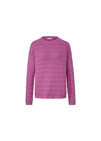 Pullover mit Ajour-Muster - Damen - Gr. S - rosa