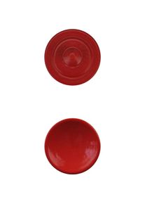 JJC Threaded & Concave Surface Soft Release Button - Bright Red (Size 11mm), Fernausl&ouml;ser, Rot
