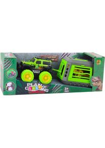 Lean Toys Lean T-Rex Dinosaurier K&auml;fig Auto Set