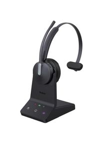 Yealink Headset WH64 Pro Mono Teams (Docking, Kabellos, USB-A, Microsoft Teams), Office Headset