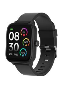 Denver SWG-155B BLACK - GPS Smart Watch with Heart Rate Blood oxygen sensor & call function (46 mm), Smartwatch