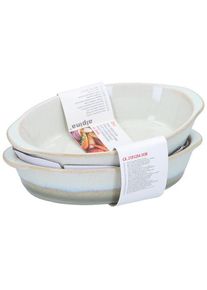 Alpina Oval oven dish 2pc, Auflaufform, Weiss
