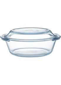 Mason Cash Glass hitzebest&auml;ndige Schale, mit Deckel, Auflaufform