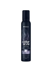 Indola, Haarschaum, Color Style Mousse Silber Lavendel 200 ml (Schaumfestiger)