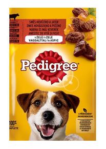 Pedigree Vital Protection Adult s hov&auml;dz&iacute;m a jahňac&iacute;m m&auml;som v &scaron;ťave 100 g