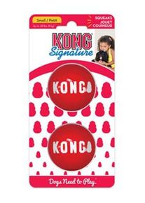 Kong Hračka guma Signature loptu 2 ks L