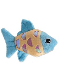 Hračka Magic Cat rybka ply&scaron; s catnipom mix 10cm