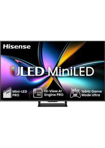 Hisense TV 65U7Q PRO (65", LED, 4K), TV, Schwarz