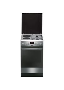 Hansa FCMX58290 gāzes plīts, Kochplatte, Silber