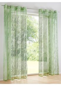 HEINE HOME unisex Dekostore in gr&uuml;n ,Gr&ouml;&szlig;e 175x140 cm, Witt, 75% Viskose, 25% Polyester