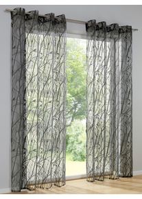 HEINE HOME unisex Dekostore in grau ,Gr&ouml;&szlig;e 245x140 cm, Witt, 75% Viskose, 25% Polyester
