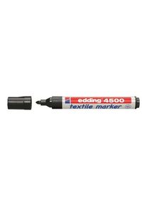 Edding - Felt-tip pen 4500 textile round black 2-3mm