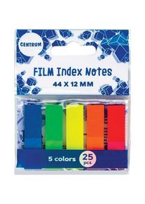 Centrum Indeksfaner 45*12mm 5 neonfarver ass.