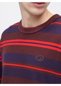 adidas originals M&aelig;nd Bluser & t-shirts '90s ALTERNATIVE SPORT LONG SLEEVE STRIPE WAFFLE' m&oslash;rkebl&aring; / r&oslash;d / vinr&oslash;d St&oslash;rrelse L