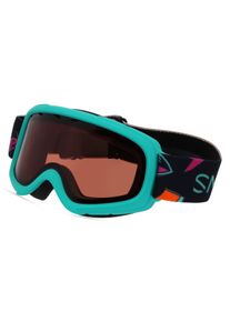 Smith GAMBLER SKI | Okulary narciarskie unisex | Oprawka: Tworzywo Sztuczne Zielony | Kolor szkła: R&oacute;żowe Jednobarwne
