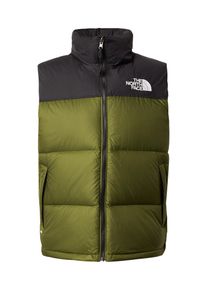 The North Face M&auml;n V&auml;st '1996 Retro Nuptse Vest' gr&ouml;n / svart / vit Storlek S