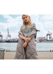 Tchibo - Sweter z dzianiny ze st&oacute;jką - dla pań - rozmiar S 36/38 - kolor: szary