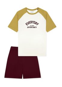 Schiesser Pyjama ' Teens Nightwear ' Gar&ccedil;ons vert, rouge, blanc taille 140