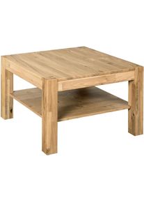 VOGL M&ouml;belfabrik Couchtisch &raquo;Toronto&laquo; in 2 Gr&ouml;&szlig;en, mit Ablageboden, teilmassiv, H&ouml;he 46 cm, Made in Germany