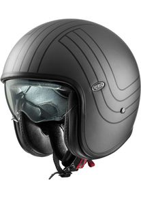Premier Vintage EX, straalhelm , kleur: Mat Donkergrijs/Zwart , maat: L