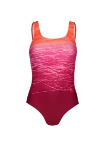 Lascana Batik Badeanzug Damen - Gr&ouml;&szlig;e 40 / C - orange