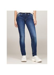 Tommy Jeans Skinny-fit-Jeans &raquo;SOPHIE LW SKN&laquo; mit Waschung, Logo-Badge, Low Rise blau, Gr&ouml;&szlig;e 32