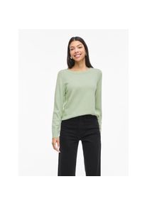 Vila Rundhalspullover &raquo;VIRIL O-NECK L/S KNIT TOP - NOOS&laquo; Viskosemischung, regular fit