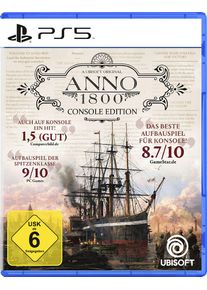 Ubisoft Spielesoftware "Anno 1800 Console Edition", bunt (ohne farbbezeichnung), PlayStation 5, Spielesoftware, Spielesoftware