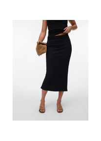 V&eacute;ro Moda Vero Moda Maxirock &raquo;VMRUBY NW ANKLE SKIRT JRS NOOS&laquo; elastische Baumwollmischung, Gehschlitz