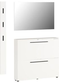 Garderoben-Set Germania "GW-Utah", wei&szlig;, Kastenm&ouml;bel-Sets, Garderoben-Set
