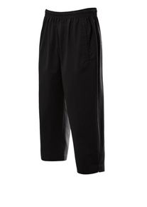 Jerseyhose TRIGEMA "TRIGEMA 3/4 Freizeithose aus Baumwolle", Damen, Gr. XL, Normalgr&ouml;&szlig;en, schwarz, Web, 100% Baumwolle, Basic, Hosen Jerseyhose