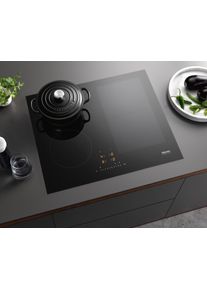 Miele Induktions-Kochfeld "KM 7464 FL", schwarz, B:62cm H:5,1cm T:52cm, Kochfelder, Induktions-Kochfeld