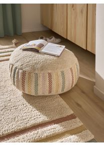 Lytte Pouf Lia Moniv&auml;rinen 58x58x15 cm Moniv&auml;rinen Raitoja,Rakennemix