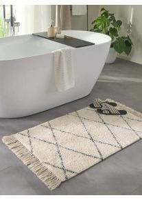 benuta nest Kylpyhuonematto Naomi Kerma 50x80 cm Kerma Geometrinen,Marokkolainen