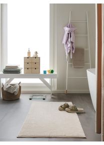 benuta nest Kylpyhuonematto Ole Beige 50x80 cm Beige Yksiv&auml;rinen