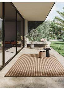 benuta Finest Sis&auml;- ja ulkomatto Ori Beige/Ruskea 160x230 cm Beige/Ruskea Raitoja