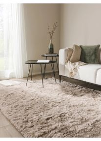 benuta nest P&ouml;rr&ouml;matto Whisper Beige 120x170 cm Beige Yksiv&auml;rinen