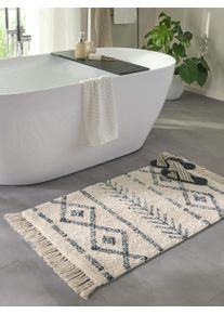 benuta nest Kylpyhuonematto Naomi Kerma 50x80 cm Kerma Geometrinen,Marokkolainen