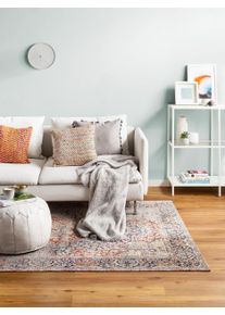 benuta POP Lankakudottu matto Stay Violetti 75x165 cm Violetti Vintage