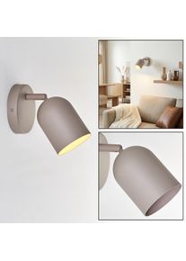 hofstein Horen V&auml;gglampa, V&auml;ggspotlight Sandf&auml;rgad, 1-ljusk&auml;llor