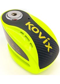 Kovix KNX6, Allarme freno-blocco a disco , colore: Argento/Nero
