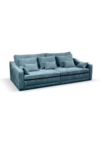 Mid.you , T&uuml;rkis , Textil , F&uuml;llung: Schaumstoffflocken,Schaumstoffflocken,Schaumstoffflocken , 276x71-92x137 cm , Stoffauswahl , Wohnzimmer, Sofas & Couches, Wohnlandschaften, Wohnlandschaften mit Bettfunktion