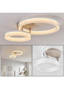 hofstein Jalek Taklampa LED Sandf&auml;rgad, 1-ljusk&auml;llor