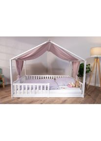 tiSsi , Altrosa , Textil , 90x200 cm , Kinder- & Jugendzimmer, Kinderbetten, Kinderbett-Zubeh&ouml;r