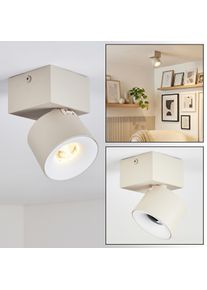 hofstein Narel Taklampa LED Sandf&auml;rgad, 1-ljusk&auml;llor