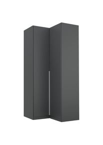Rauch M&ouml;bel , Grau , Holzwerkstoff , 7 F&auml;cher , 100x229x102 cm , Blauer Engel, Goldenes M, BQ - B&uuml;ndnis f&uuml;r Qualit&auml;t, Made in Germany, DIN EN ISO 50001 ,