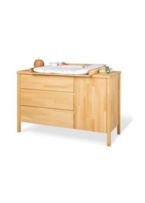 Pinolino , Buchefarben , Holz , Buche,Buche,Buche , massiv,massiv , 141x100x76 cm , Baby, Babyzimmer, Wickelkommoden