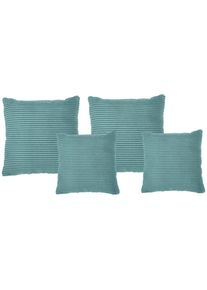 Livetastic , Mintgr&uuml;n , Textil , F&uuml;llung: Silikon, Schaumstoffflocken,Silikon, Schaumstoffflocken , 42x53 cm , Made in EU , Heimtextilien, Wohntextilien, Kissen, Zierkissen